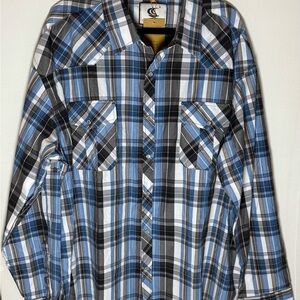 Coevals club snap button shirt • NWT • Men’s 3XL